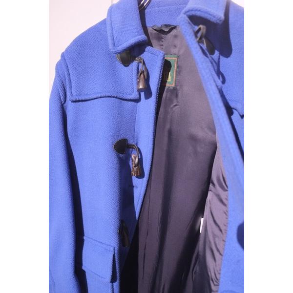 GRENFELLグレンフェル ウール100%ダッフルコート38ネイビー英国製