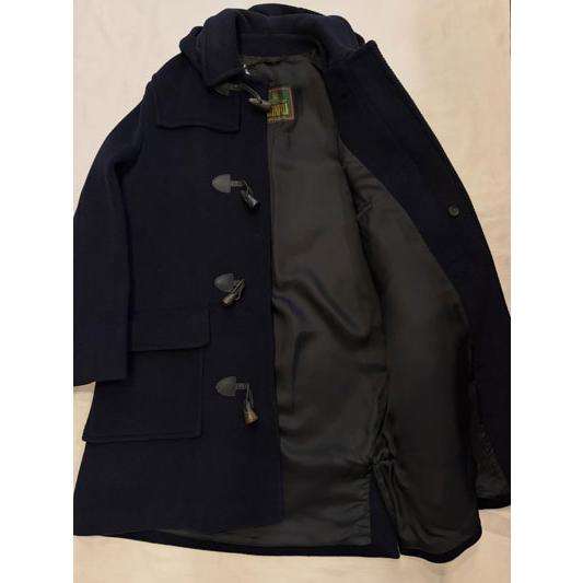 GRENFELL グレンフェル　SHERRINGHAM Duffle Coat　ダッフルコート ウール100% フード取り外しの画像
