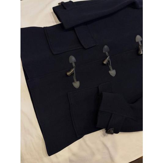 GRENFELL グレンフェル　SHERRINGHAM Duffle Coat　ダッフルコート ウール100% フード取り外しの画像