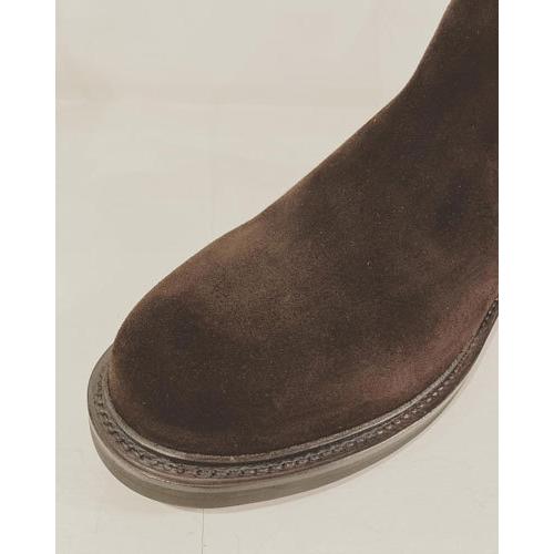 HARROGATE (ハロゲイト) CAMDEN SUEDE SIDE ELASTIC BOOTS / スウェード サイドゴアブーツ YH21di0926Trait dunion by