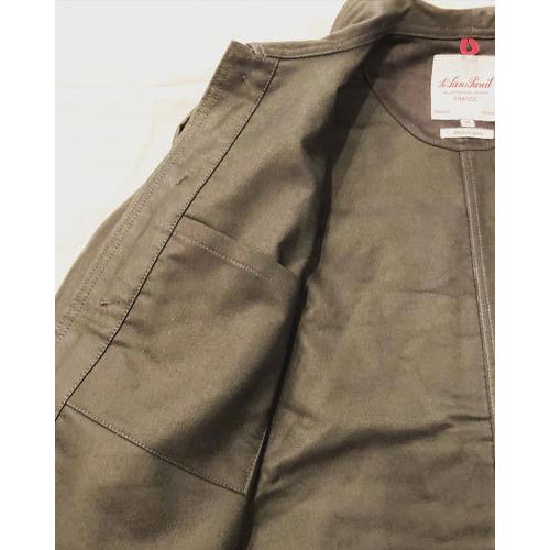 Le Sans Pareil (ル サンパレイユ) Moleskin Traditional Coverall