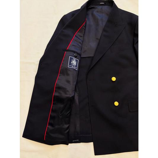 J.PRESS (ジェイプレス) / PEPPIN MERINO TROPICAL 4B BLAZER 4ボタンダブル ブレザージャケットの画像