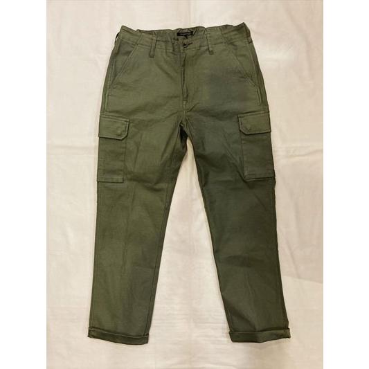 スタジオオリベの名作パンツ！細身のカーゴ！フレンチ・カーゴパンツ！ネイビー：４ STUDIO ORIBE（スタジオオリベ） FRENCH CARGO PANTS / フレンチカーゴ