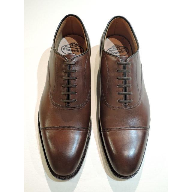 A7人気シール帳 Churchs（チャーチ）LUFFIELD ルフィールド ストレートチップ STYLE NO. 7576/14 NEVADA CALF last / 108 *BROWN* 【RIZ9577542895】(33396円)