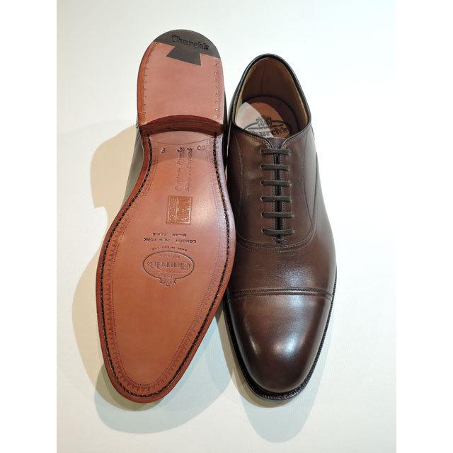 A7人気シール帳 Churchs（チャーチ）LUFFIELD ルフィールド ストレートチップ STYLE NO. 7576/14 NEVADA CALF last / 108 *BROWN* 【RIZ9577542895】(33396円)