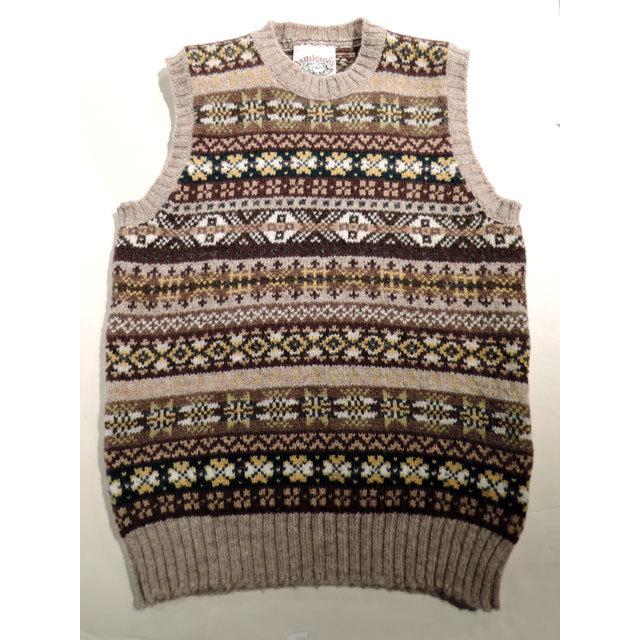 くださいちゃん　JAMIESON'S ジャミーソンズ　ニットベスト Jamieson's of Shetland JAMIESON'S ジャミーソンズ フェア