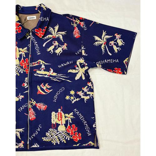 Coohem（コーヘン） 13-212-024 ALOHA TECH JACQUARD SHIRT / アロハ