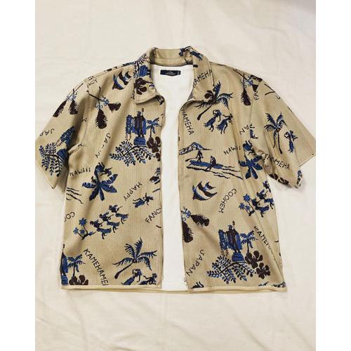 Coohem（コーヘン） 13-212-024 ALOHA TECH JACQUARD SHIRT / アロハ 