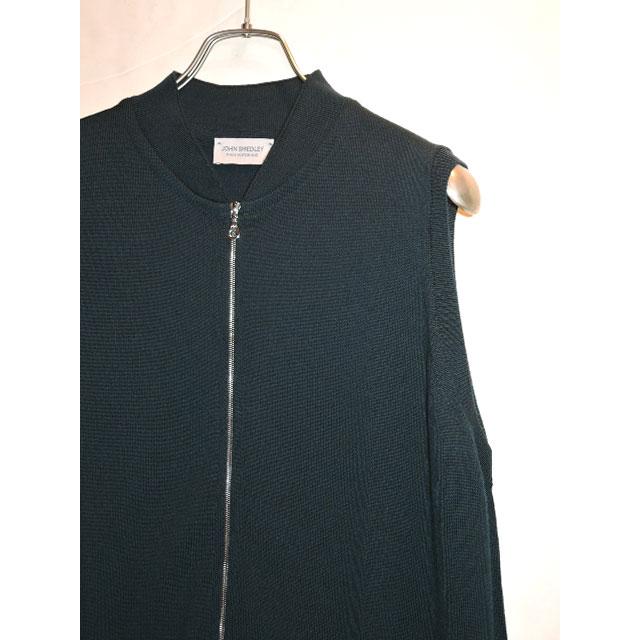 JOHN SMEDLEY (ジョンスメドレー) HOPTON FULL ZIP GILET ジップアップ  