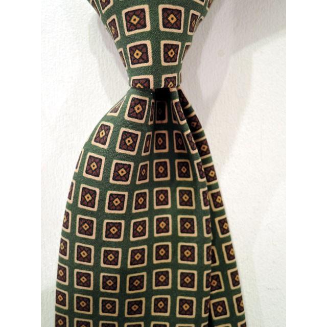 DRAKE'S（ドレイクス） (Drake's)【新作】「Diamond Print Silk Tie