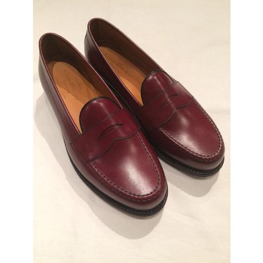 JALAN SRIWIJAYA ( ジャランスリワヤ） 98324 COIN LOAFERS　コインローファー *BORDO CALF　ボルドーカーフ｜ah1982