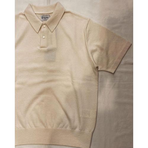 ヨネトミ　Yonetomi　ポロシャツ　ニット LIGHT WAVE COTTON KNIT POLO - Yonetomi STORE ONLINE｜ヨネ