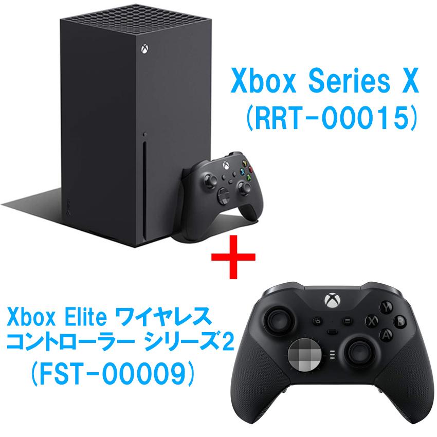 おすすめネットおすすめネットアハルテケ !店Xbox Series X Xbox Elite ワイヤレス コントローラー シリーズ Microsoft マイクロソフト RRT-00015+FST-00009 セット品 XBOX SERIES X S 未使用 Microsoft(マイクロソフト)Xbox Series X 1TB RRT-00015 黒 ブラック エックスボックス シリーズ エックス XBOX SERIES X S本体