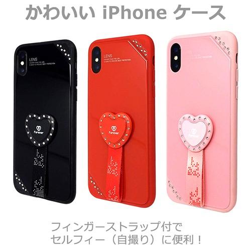 Iphone Xr ケース Xs Max X 耐衝撃 カワイイ 韓国 おしゃれ ストラップ スマホケース Iphone Heart01 スマホケース 雑貨のアージー 通販 Yahoo ショッピング