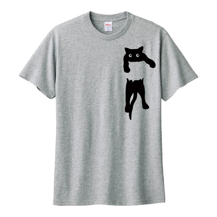 Tシャツ 猫 メンズ レディース ジュニア 半袖 長袖 おしゃれ