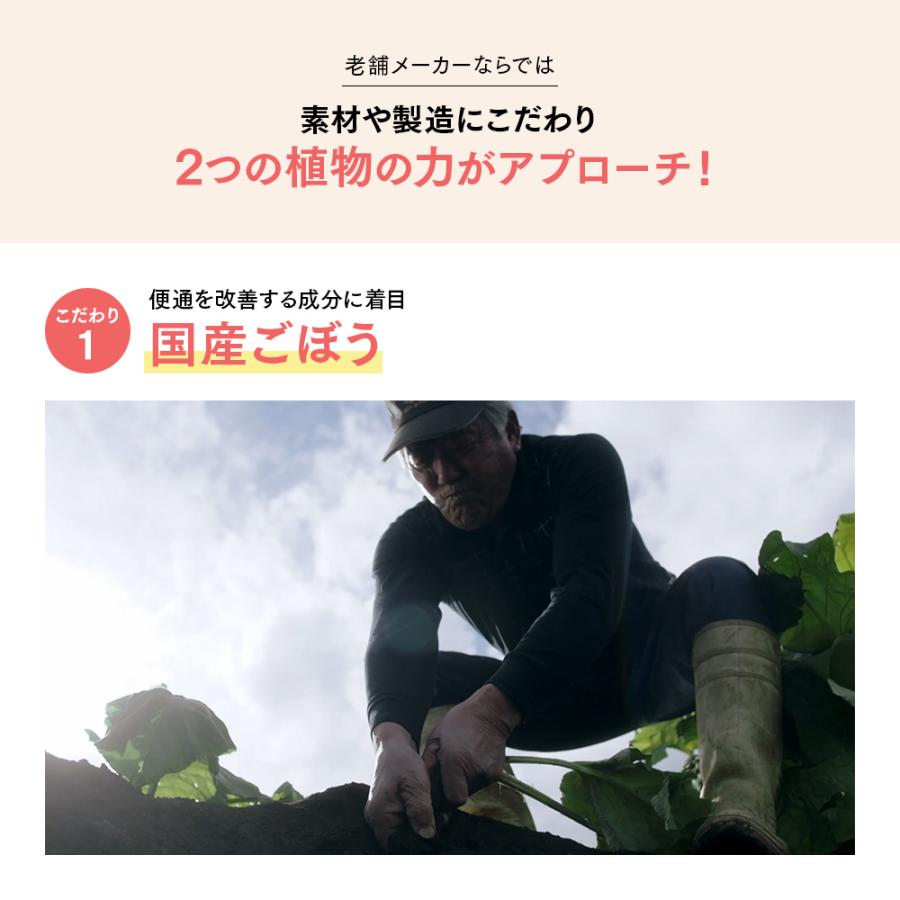 ごぼうのおかげW 公式】あじかん ごぼうのおかげW 30個 便通改善