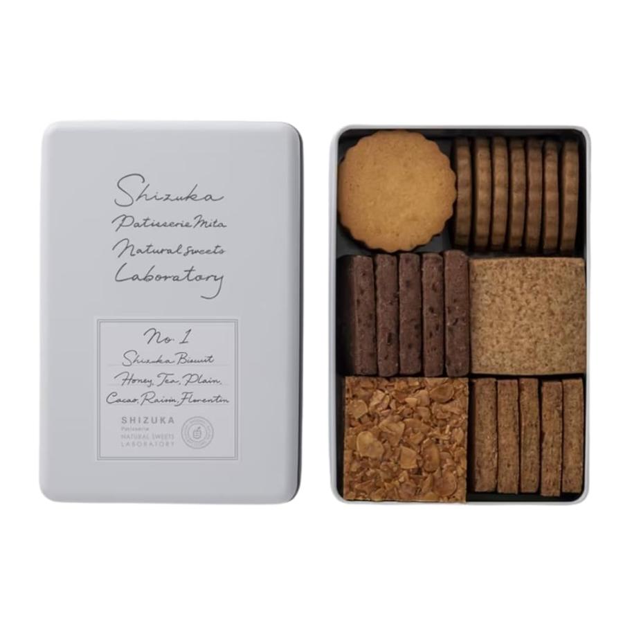 シヅカ洋菓子店 No.1 Shizuka Biscuit 手提げ袋付き 750g ナチュラル