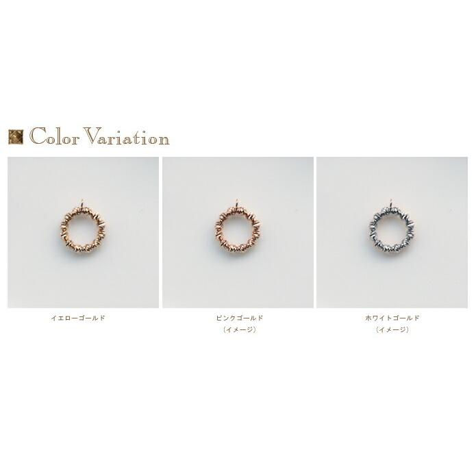 K18 サークルペンダント 18K 18金 ペンダント イエローゴールド