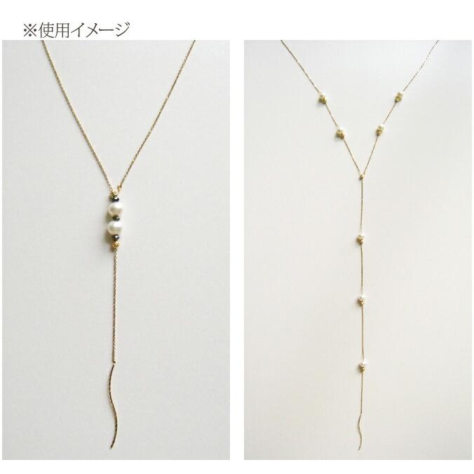 K18 ゴールド Y字ポストスライドチェーン ネックレス 0.24(幅 K18 ゴールド Y字ポストスライドチェーン ネックレス 0.24(幅