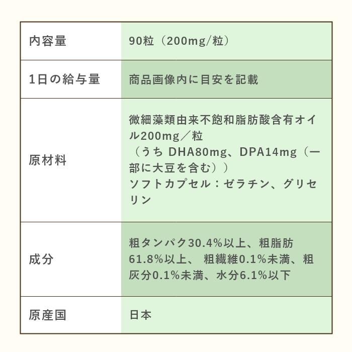 オメガ3脂肪酸 猫用犬用サプリメント アルジェオメガ 30粒【レターパックライト可】 |  | 15