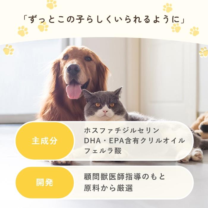 脳機能サポート 犬猫用サプリメント ハッピーポーズ 30粒【レターパックライト可】 |  | 02