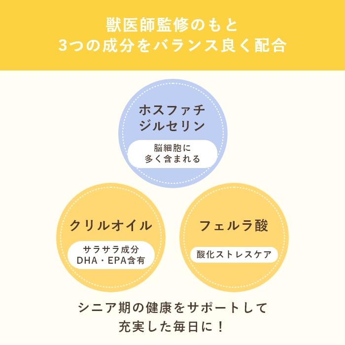 脳機能サポート 犬猫用サプリメント ハッピーポーズ 30粒【レターパックライト可】 |  | 07