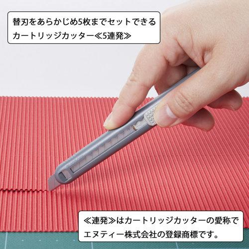 エヌティー カートリッジ式カッター A-1000RP2本 (箱は汚ない