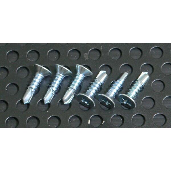 サンコーテクノ FLAT4×65 スチール製 ドリルスクリュー皿頭 小箱 （200