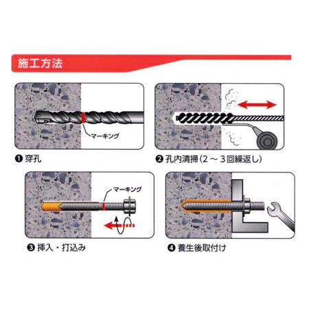 旭化成 HP-16 ARケミカルセッター HPアンカー 1本 : プロの工具専門店