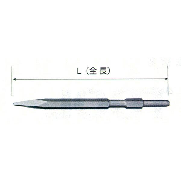 ハウスBM BP-2160 ブルポイント 全長600mm 21H 六角軸 ハツリ 角出し