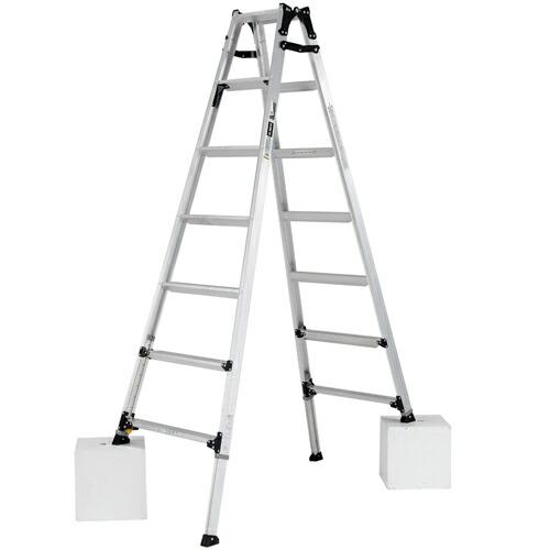 アルインコ PRW-210FX 伸縮脚付 はしご兼用脚立 : プロの工具専門店 愛