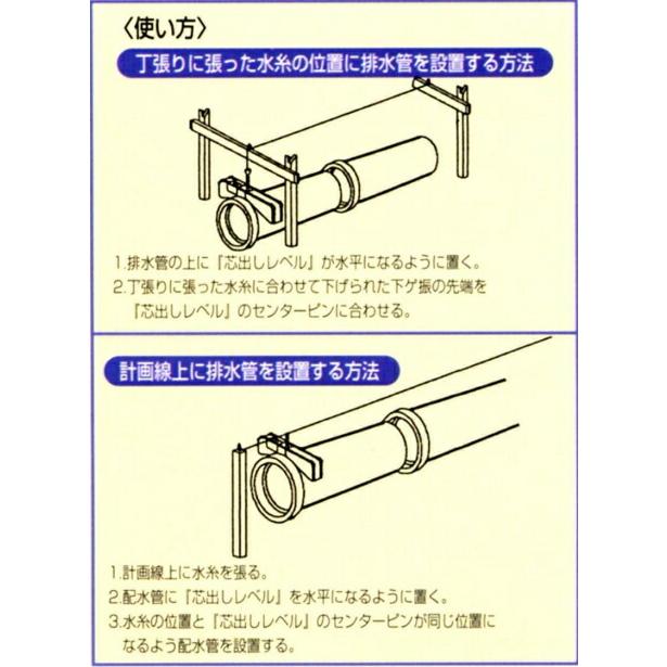 アカツキ製作所/KOD PC-EW 排水管芯出しレベル 20mmφ~200mmφ用 : プロ