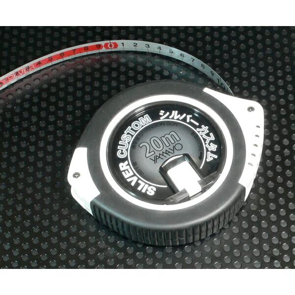 YAMAYO 20M メジャー ヤマヨ測定機 VC20 シルバーカスタム 20m 巻尺 巻き尺 テープ