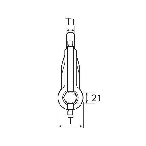 スーパー吊りクランプSDC1N 1ton スーパー吊りクランプSDC1N 1ton