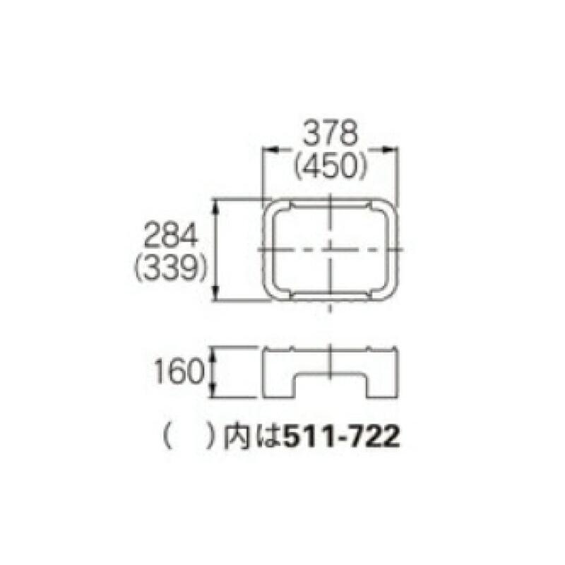 カクダイ-ガーデン #511-722 水栓柱パン用台座 : プロの工具専門店 愛