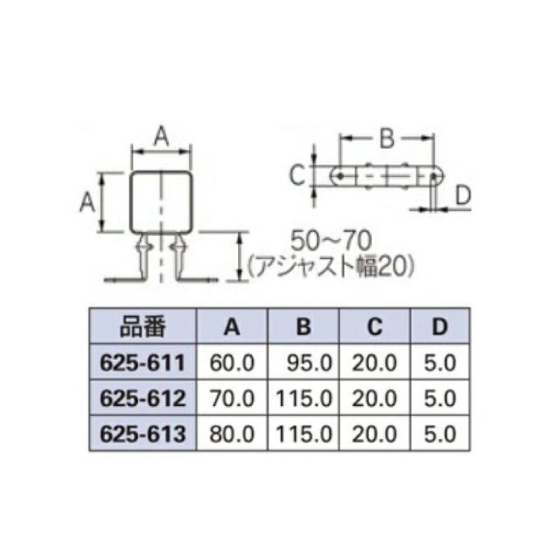 カクダイ-ガーデン #625-612 水栓柱用サドルバンド : プロの工具専門店