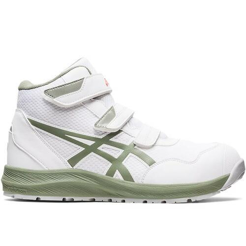 アシックス　CP120　300カラー　グリーン×ホワイト限定カラー25.5センチ アシックス/ASICS 1273A076-100 安全靴 ウィンジョブ CP216 ホワイト