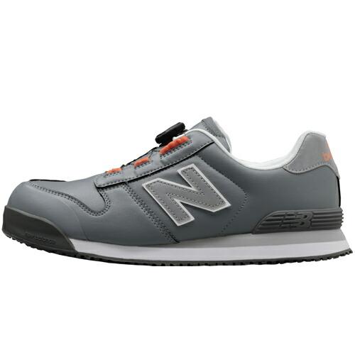 ニューバランス BS-818 安全靴 グレー サイズ選択 ボストン : プロの