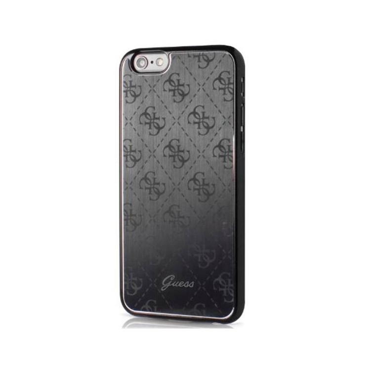 Guess 公式ライセンス品 Iphone6s Iphone6 ハードケース ブラック ブランド ロゴ入り ホログラム アルミ素材 Guhcp6mebk Guhcp6mebk Aien 通販 Yahoo ショッピング