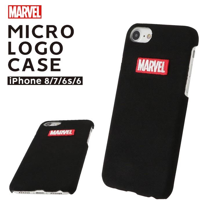Marvel Iphone 8 Iphone 7 Iphone 6s Iphone 6 ハードケース ブラック マイクロロゴ ファブリック バックカバー おしゃれ かっこいい アンダー I8 M06 I8 M06 Aien 通販 Yahoo ショッピング
