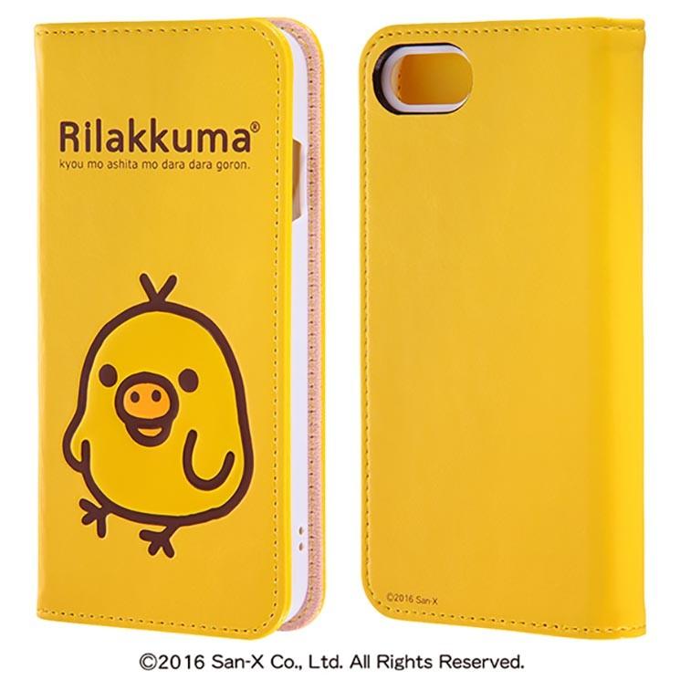 リラックマ Iphone8 Iphone7 手帳型ケース カードポケット付 収納ポケット付 ストラップホール付 サンエックス キイロイトリ In Sxp7j Kt In Sxp7j Kt Aien 通販 Yahoo ショッピング