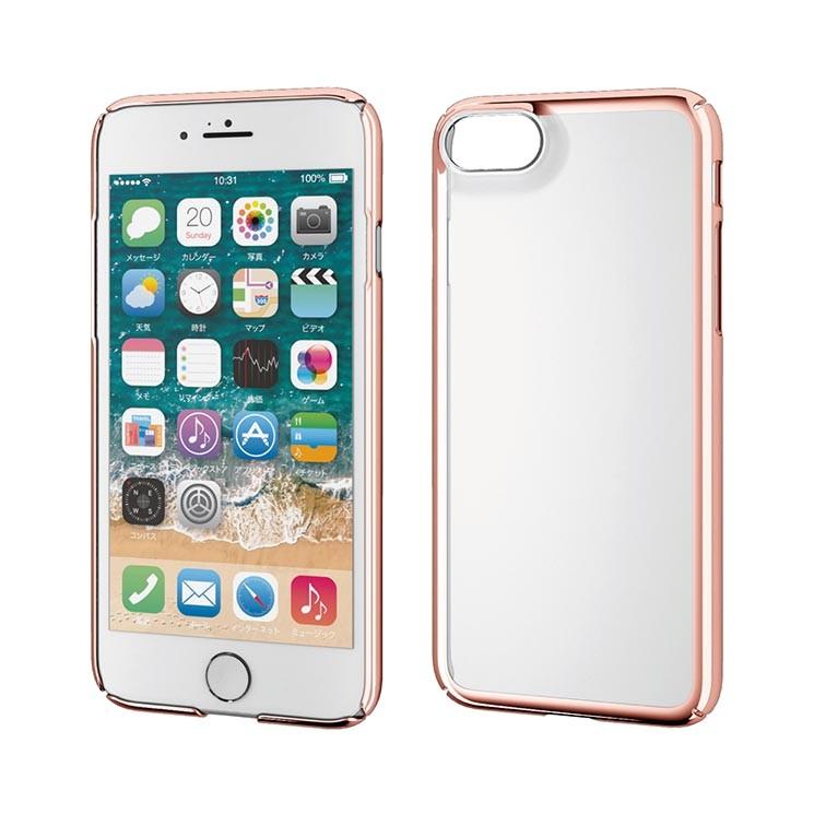Iphonese 8 7 ハードケース ローズゴールド 超薄型 軽量 ポリカーボネート 傷防止 シンプル クリア 透明 メタル フレーム ピンク エレコム Pm A19apvkmpn Pm A19apvkmpn Aien 通販 Yahoo ショッピング