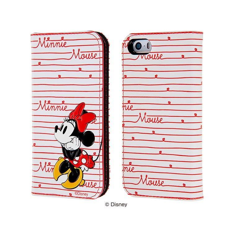 ディズニー Iphonese 16 5s 5 手帳型ケース ミニー ストラップホール ポケット 立体的 ポップアップ かわいい Rt Dp11t Mn Rt Dp11t Mn Aien 通販 Yahoo ショッピング