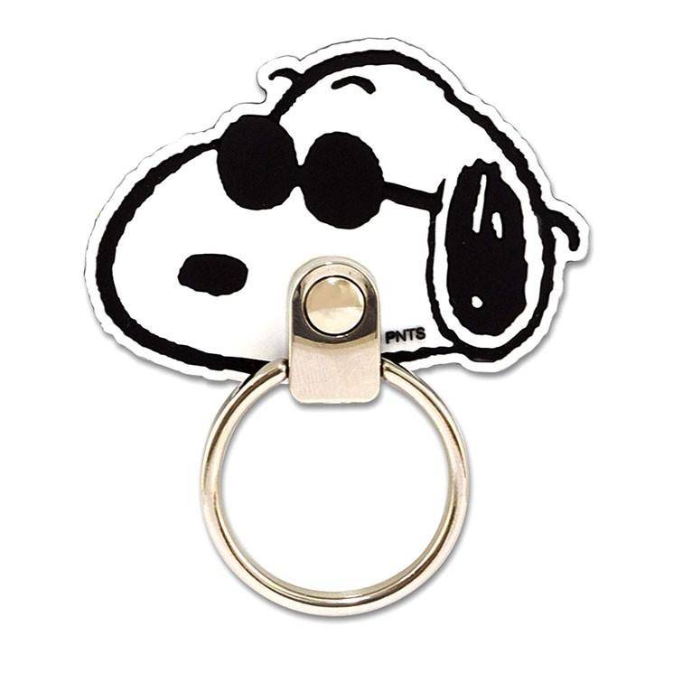 スヌーピー ダイカット スマホリング ジョー クール Iphone スマートフォン スタンド機能 マルチリング グルマンディーズ Sng 460a