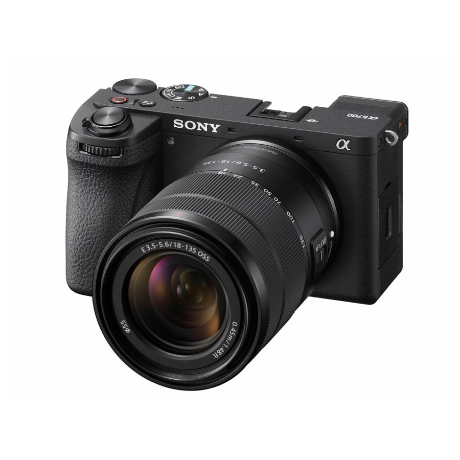 SONY α6700 ILCE-6700M 高倍率ズームレンズキット [ブラック]【お取り寄せ（5週から7週程度見込み）での入荷、発送】 SONY α6700 ILCE-6700M 高倍率ズームレンズキット [ブラック]【お