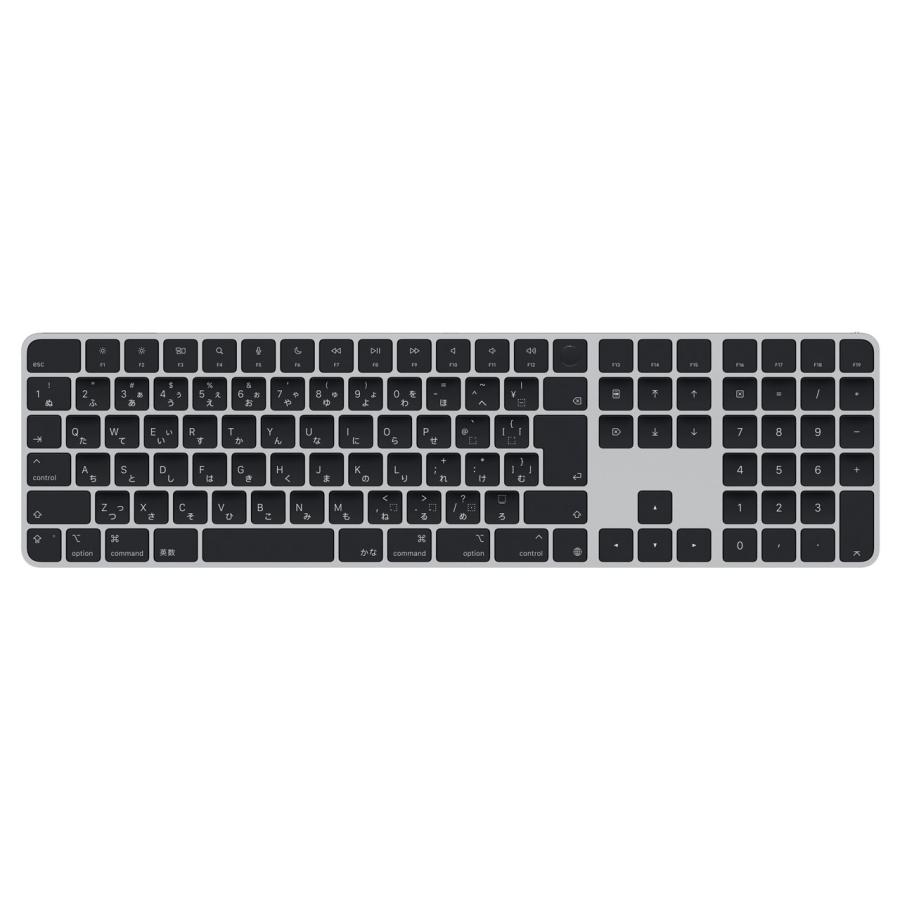 Apple Magic Keyboard テンキー付き (JIS) MXK83J/A [ブラック]【お