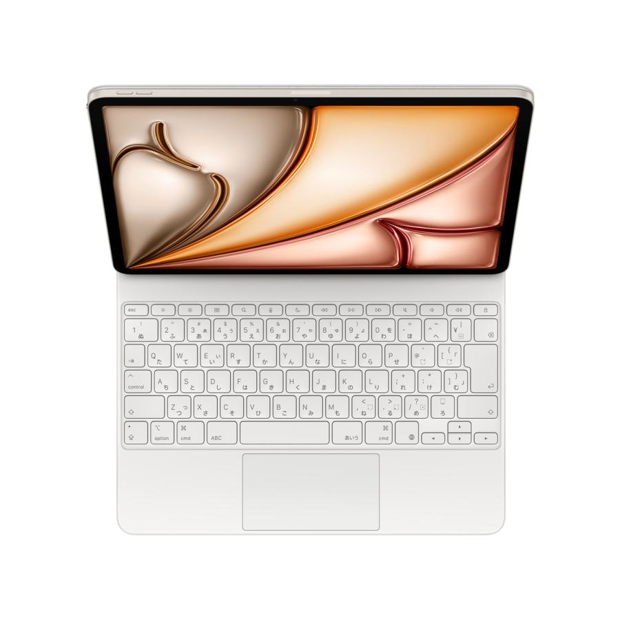 Apple 13インチiPad Air(M3)用 Magic Keyboard MDFW4J/A ホワイト【お