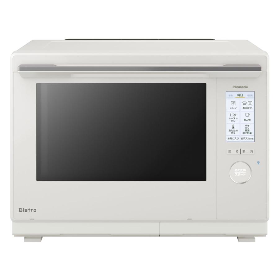 【新品未開封】Bistro NE-USB10D-W ホワイト 最新オーブン Panasonic ビストロ NE-UBS10D-W [オフホワイト]【お取り寄せ（3営業日