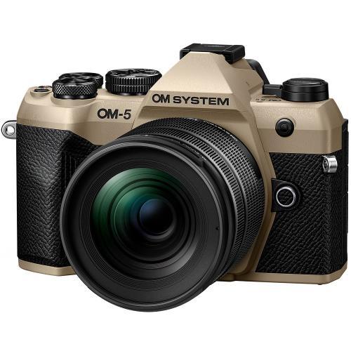 OM SYSTEM OM-5 Mark II 12-45mm F4.0 PRO レンズキット [サンドベージュ]【お取り寄せ ※1ヶ月から2ヶ月見込み】（2100000017543） | 