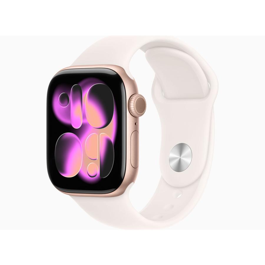 Apple Watch Series11 GPS 42mm MEU04J/A RG ライトブラッシュ
